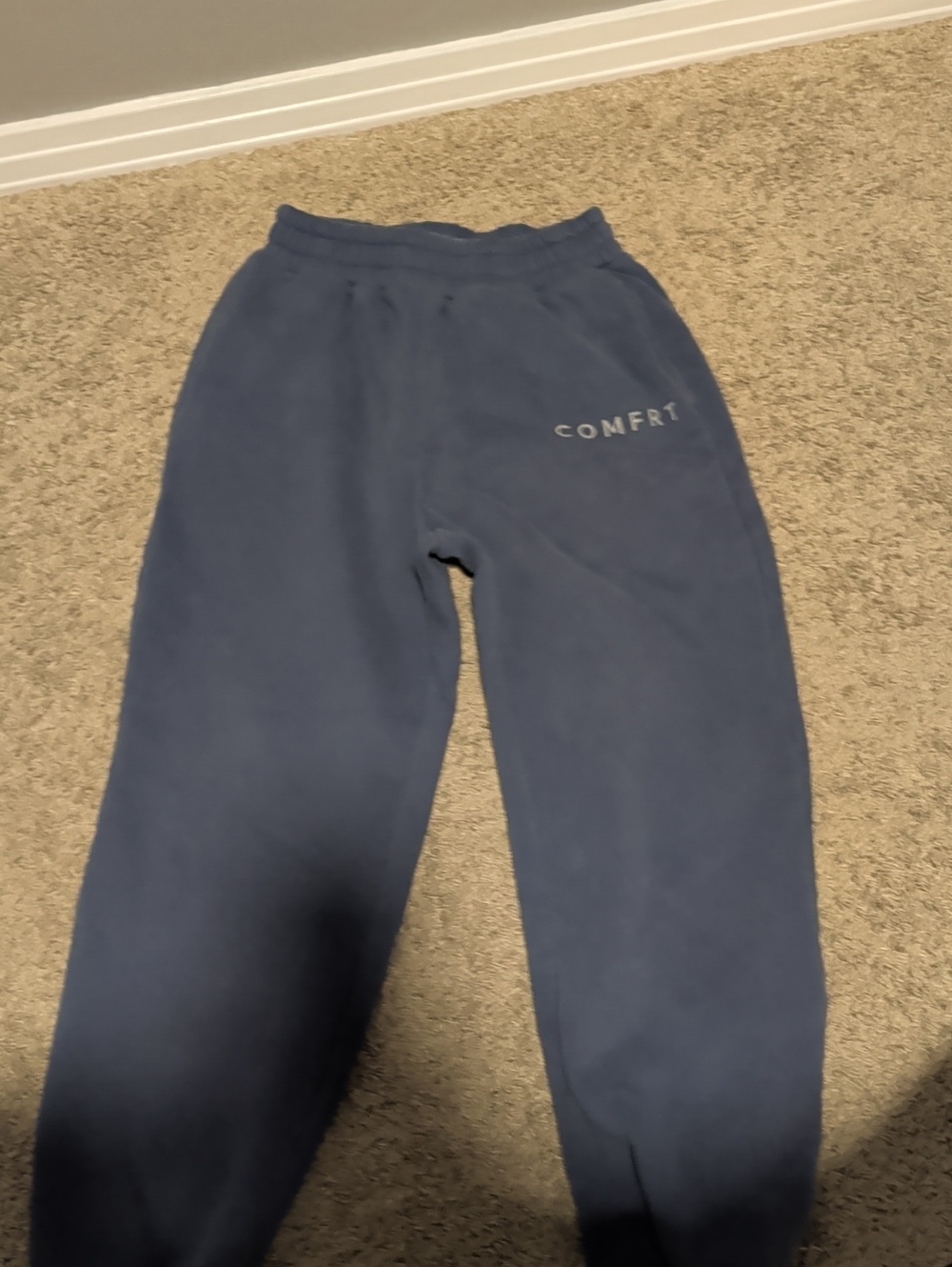 Comfort Blue  Sweatpants - M